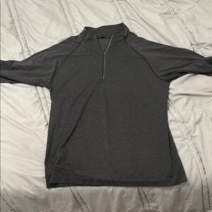 Lululemon Dark Gray Quarter-Zip Pullover